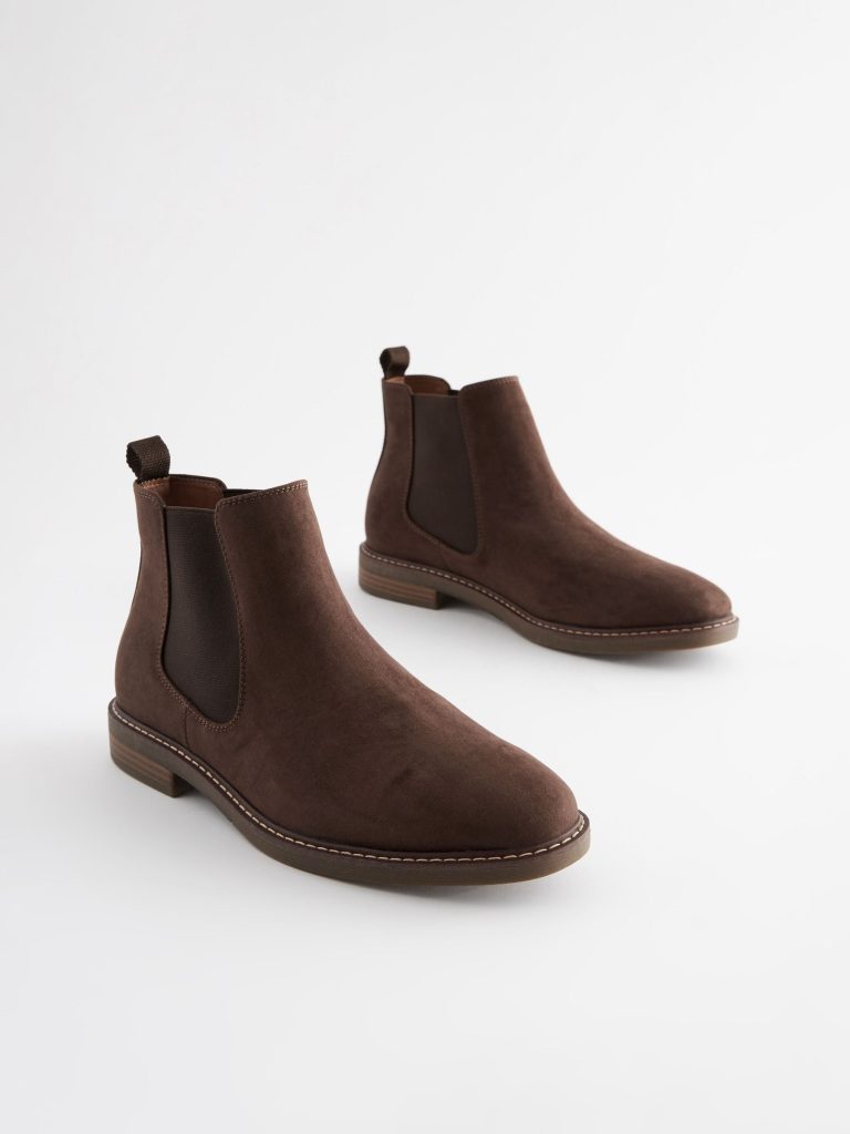 Fortune916| Brown Chelsea Boots
