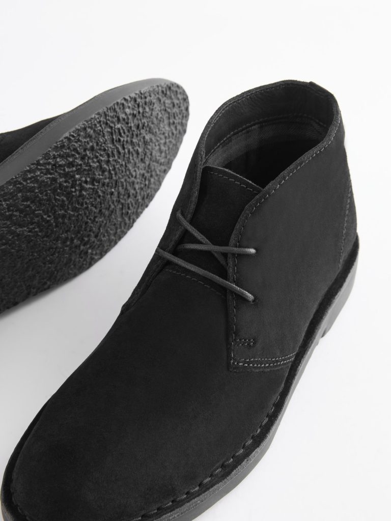 Fortune923| Black Suede Desert Boots - Image 7