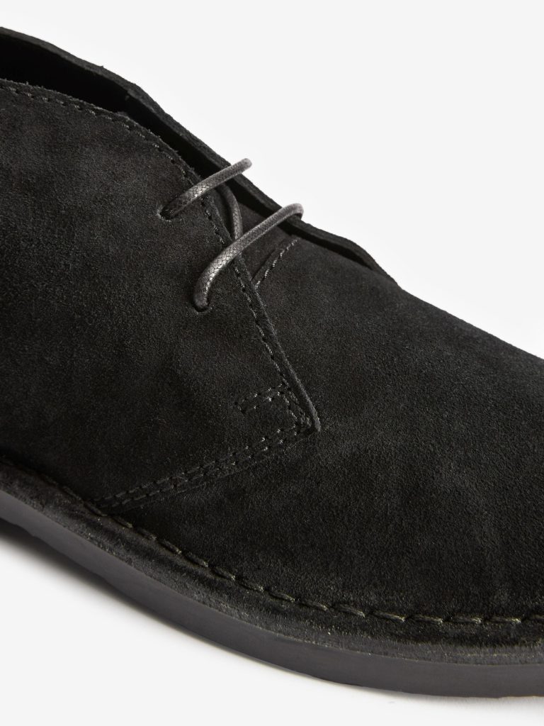 Fortune923| Black Suede Desert Boots - Image 9