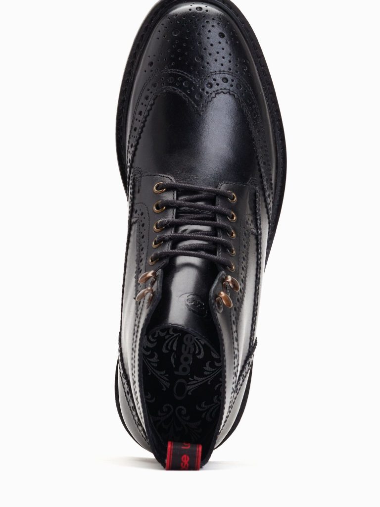 Fortune897| Lace-Up Brogue Boots - Image 4