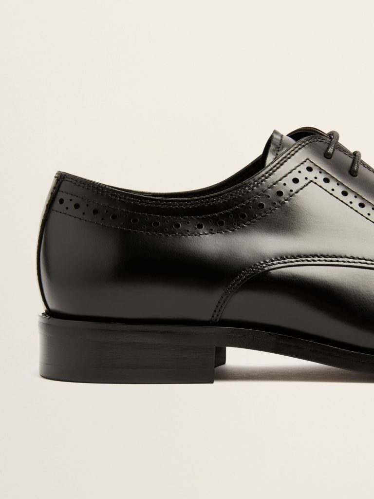 Fortune896| Black Brogue John Lucan Shoes - Image 4