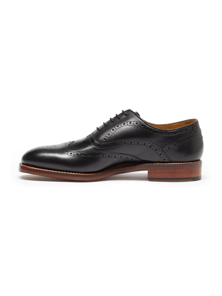 Fortune889| Sweeney Aldeburgh Black Calf Leather Oxford Brogues - Image 2