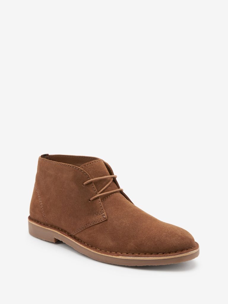Fortune922| Tan Brown Suede Desert Boots - Image 3