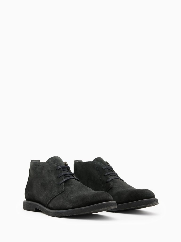 Fortune907| Black Bilton Suede Shoes – FORTUNE CONSTRUCTION INC - Image 4