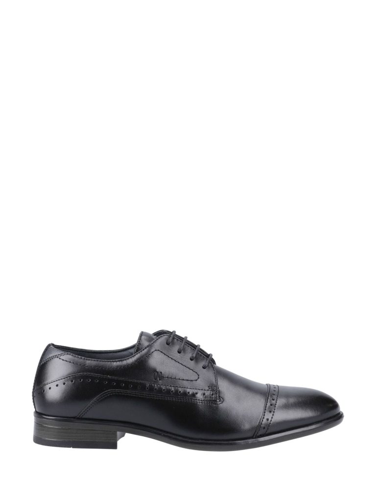 Fortune906| Black  Black Leather Ralph Oxford Shoes