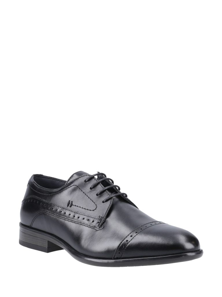 Fortune906| Black  Black Leather Ralph Oxford Shoes - Image 2