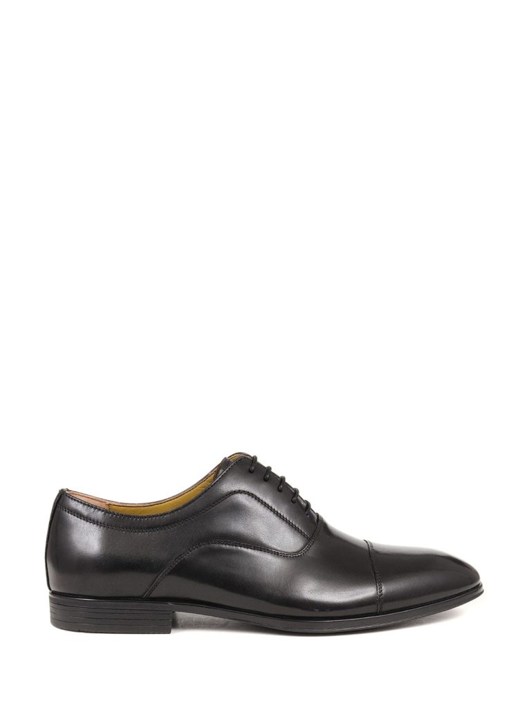 Fortune908| Middleham Leather Oxford Black Shoes – FORTUNE CONSTRUCTION INC