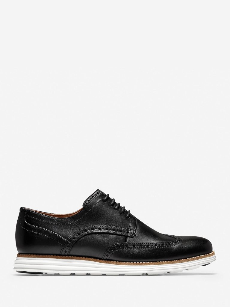 Fortune891| Men Originalgrand Wingtip Oxford Black Shoes
