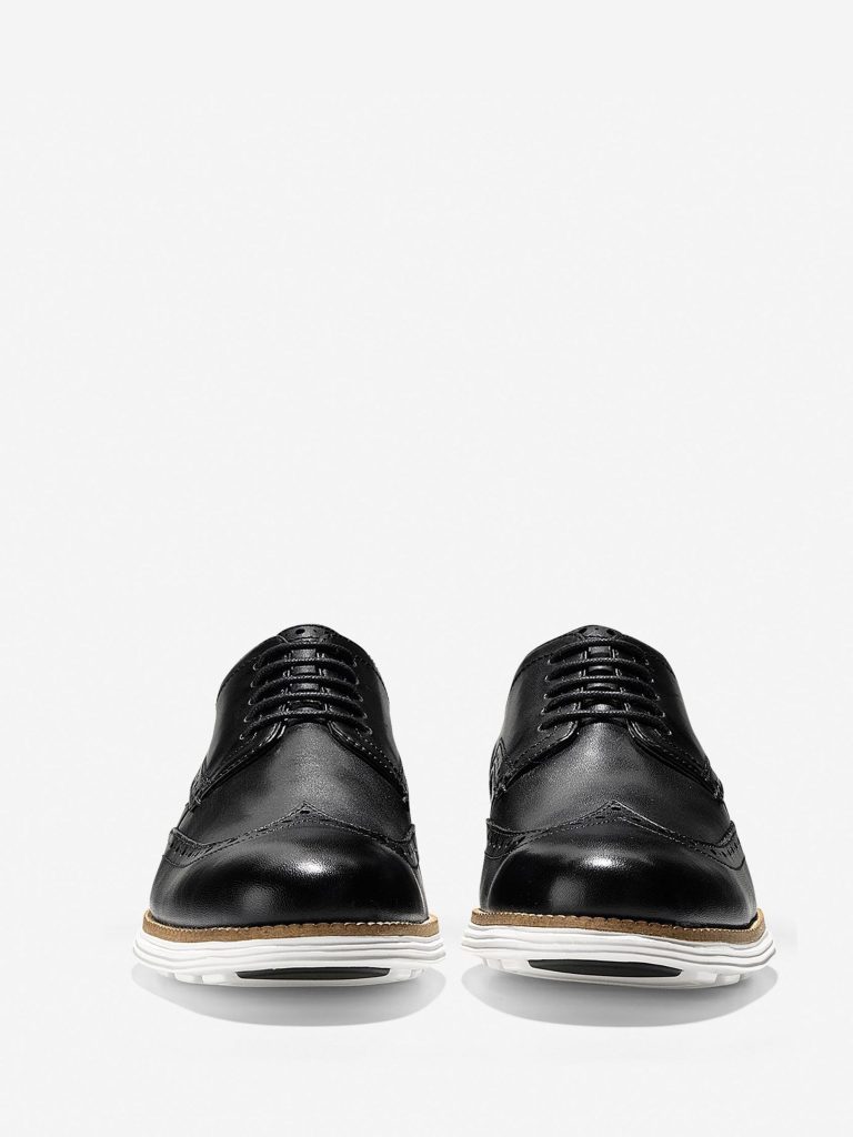 Fortune891| Men Originalgrand Wingtip Oxford Black Shoes - Image 2