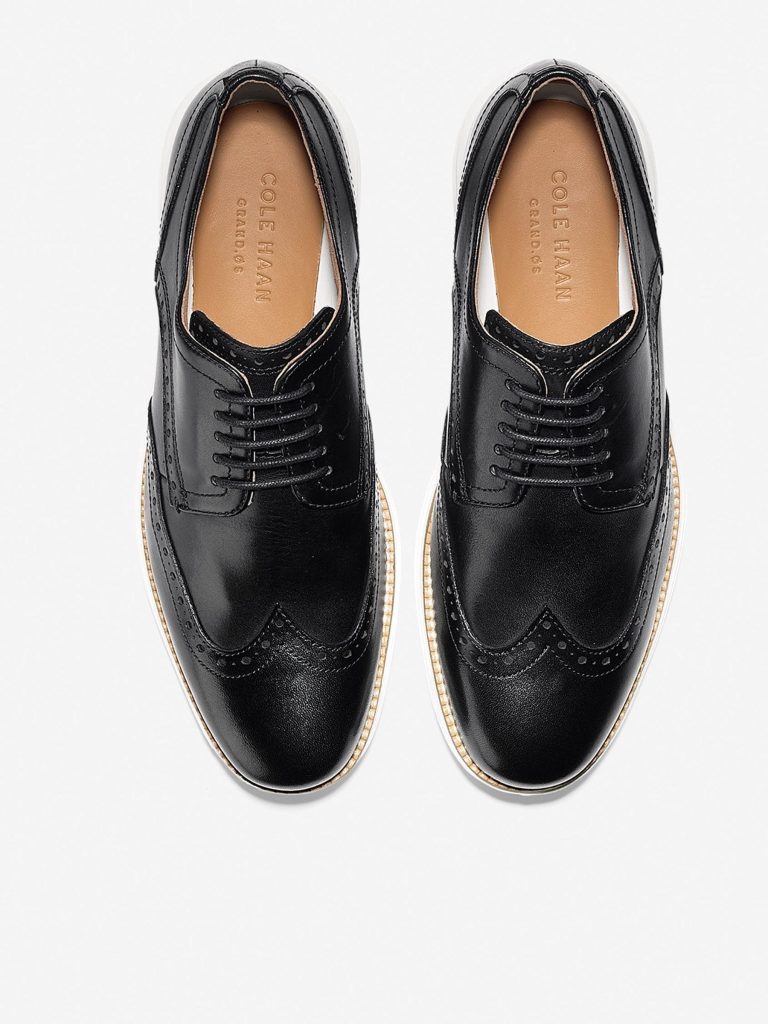 Fortune891| Men Originalgrand Wingtip Oxford Black Shoes - Image 4