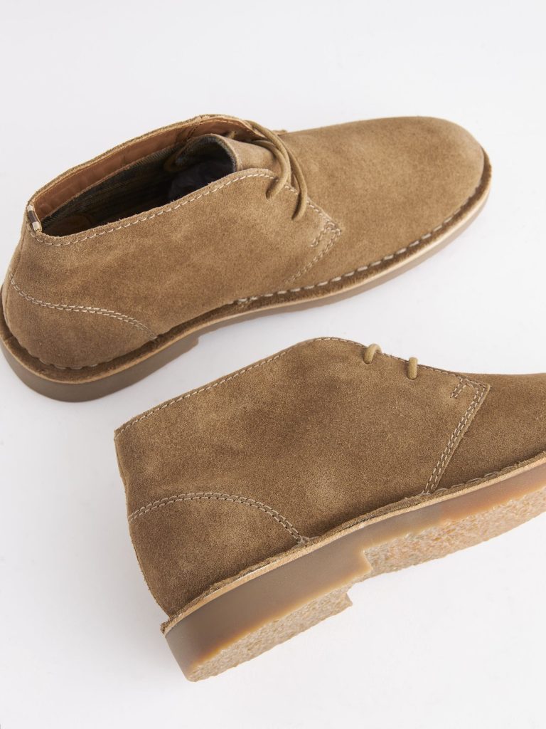 Fortune915| Brown Light Suede Desert Boots - Image 5