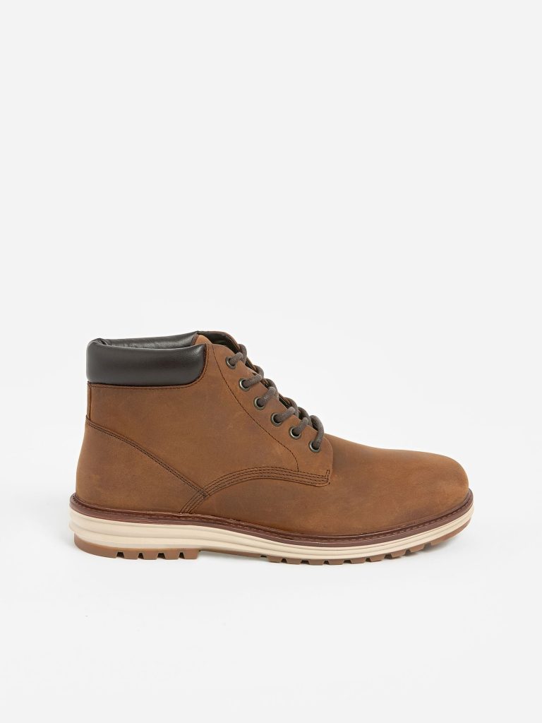 Fortune929| Tan/Brown Leather Sports Boots - Image 3