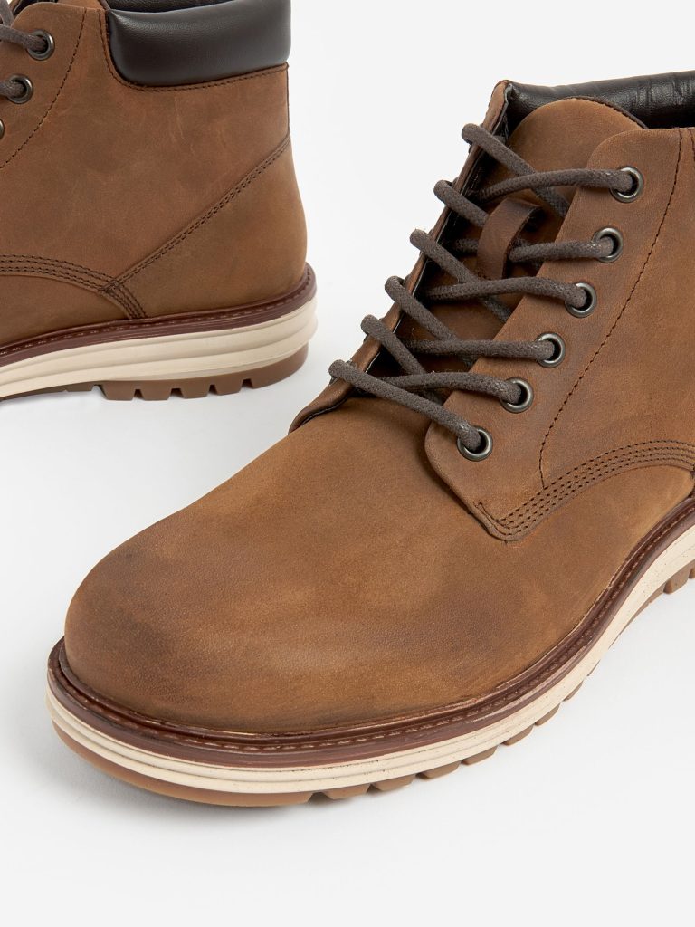 Fortune929| Tan/Brown Leather Sports Boots - Image 4