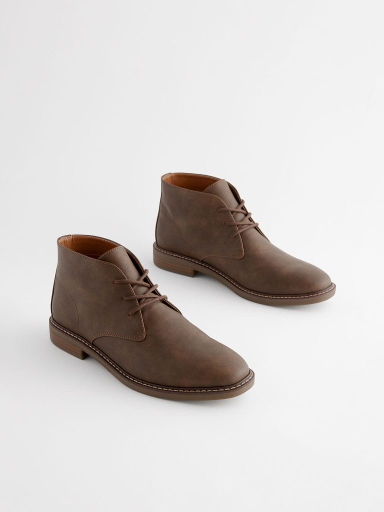 Fortune930| Brown Chukka Boots