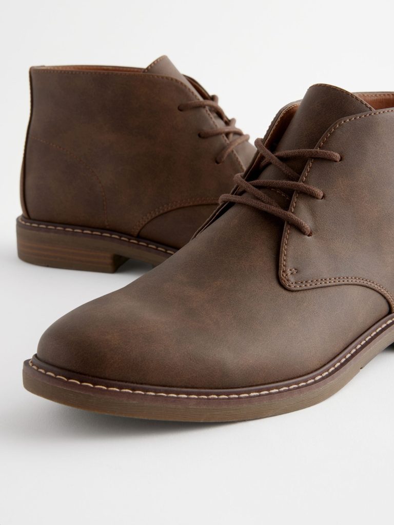 Fortune930| Brown Chukka Boots - Image 3
