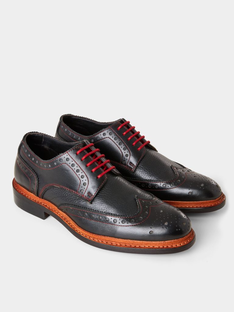 Fortune901| Browns Black Hand Lasted Leather Brogue - Image 3
